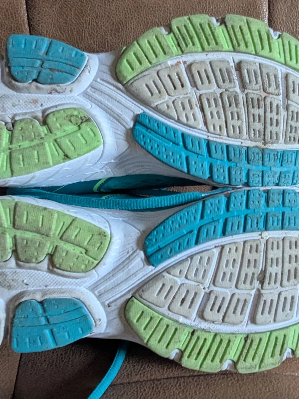 Ryka Women's Teal & Lime Athletic Sneakers - Picture 5 of 7